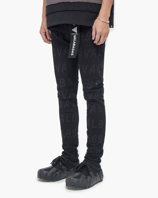 Velaris Black Wash Skinny Jeans