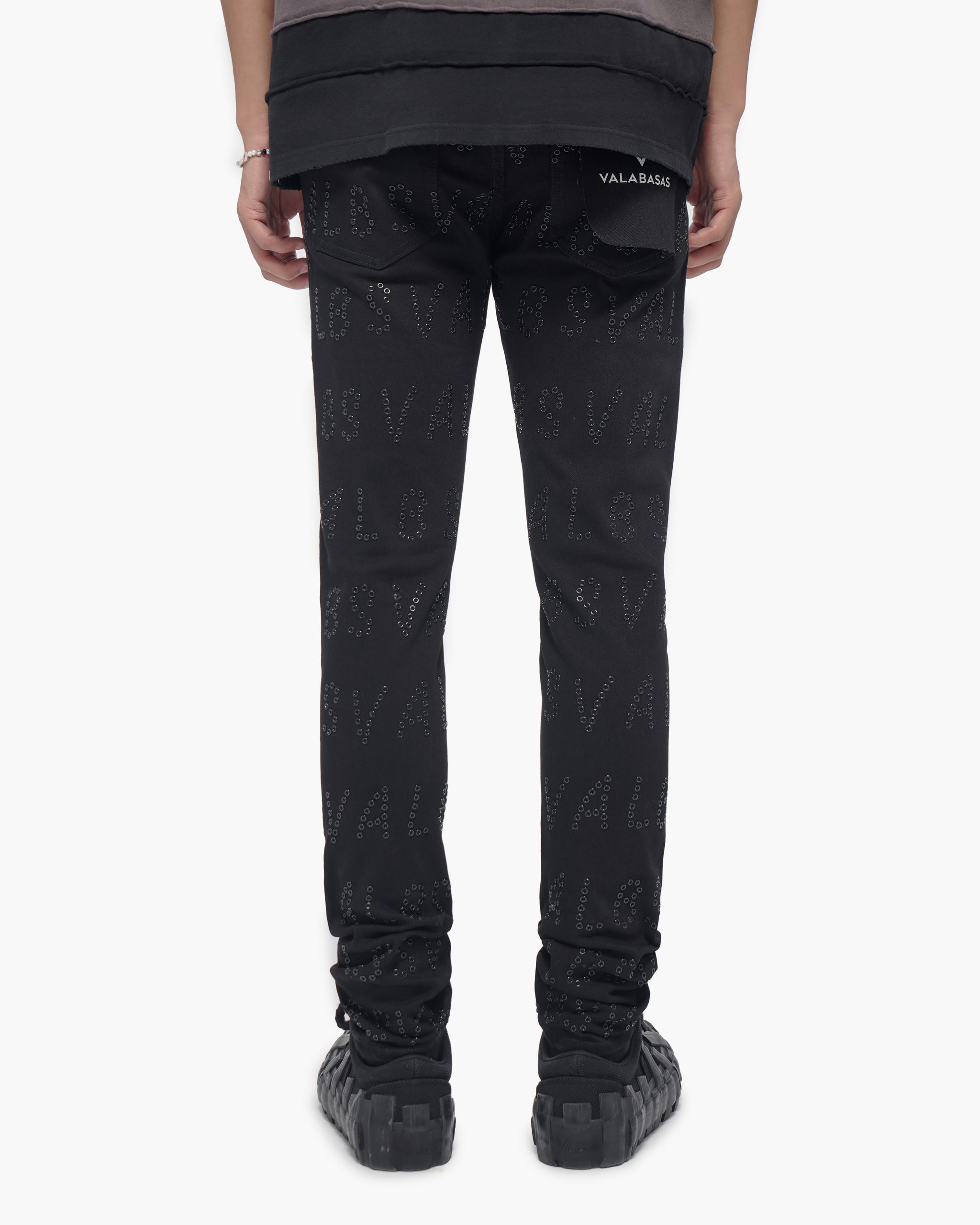 Velaris Black Wash Skinny Jeans
