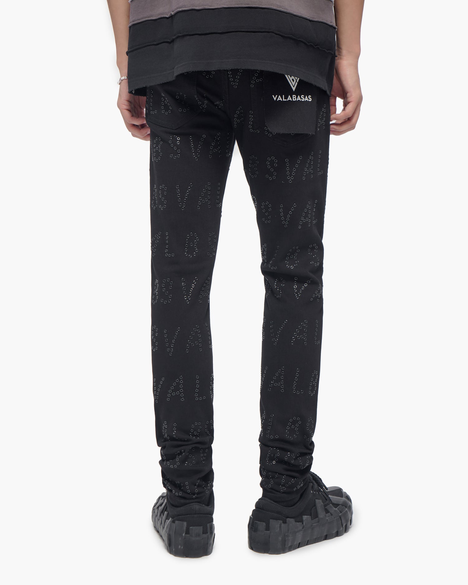 Velaris Black Wash Skinny Jeans