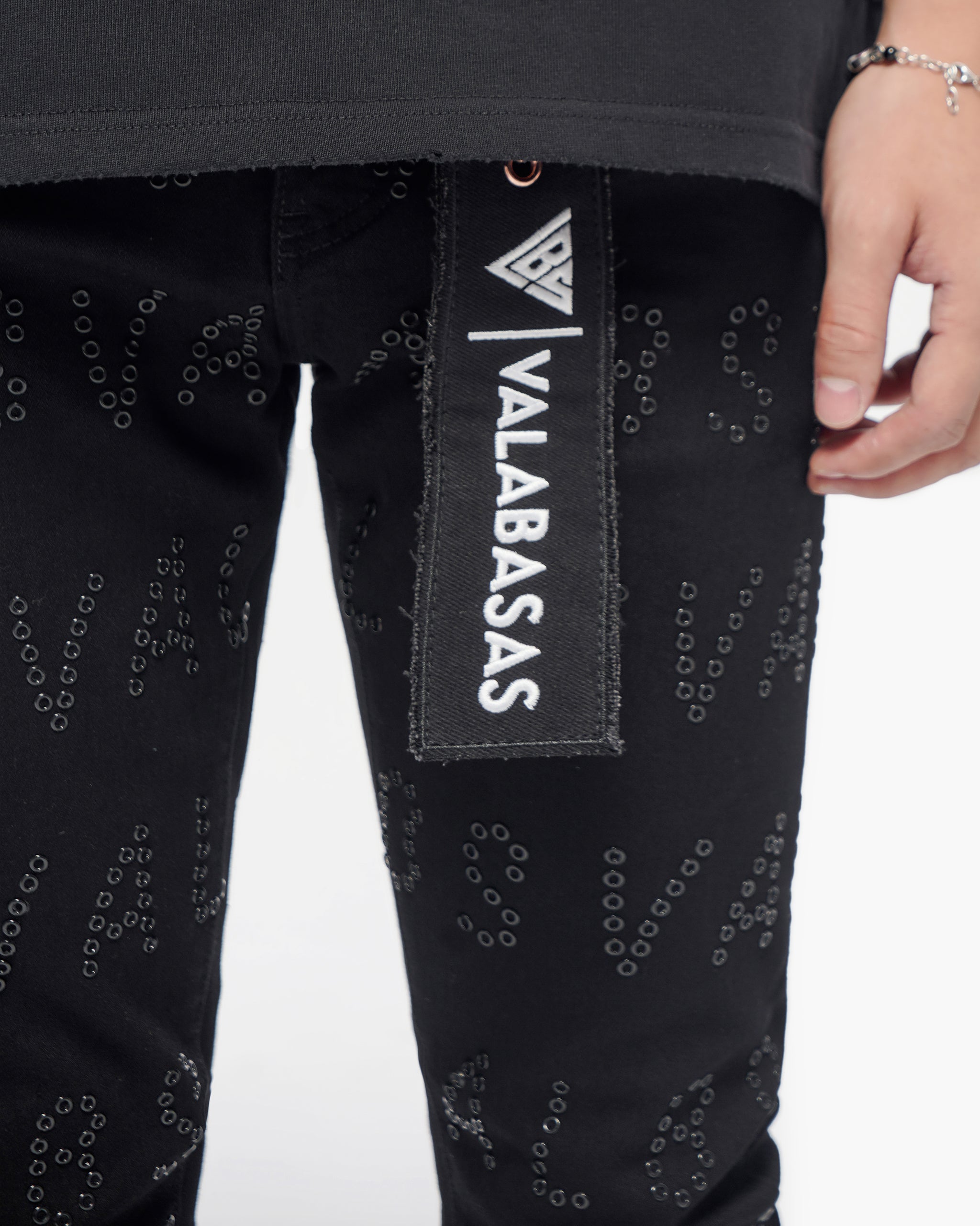 Velaris Black Wash Skinny Jeans