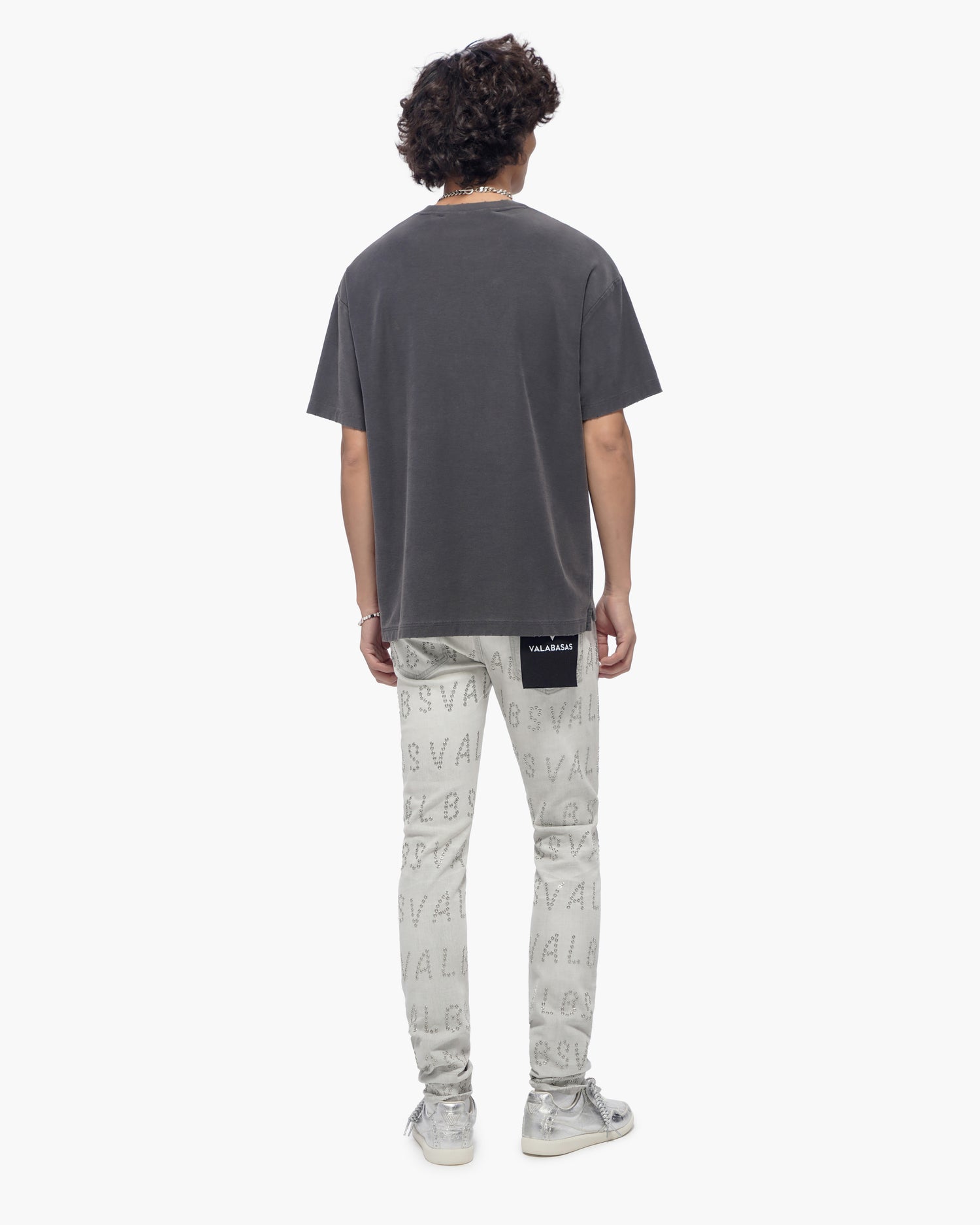 Velaris Snow Grey Skinny Jeans