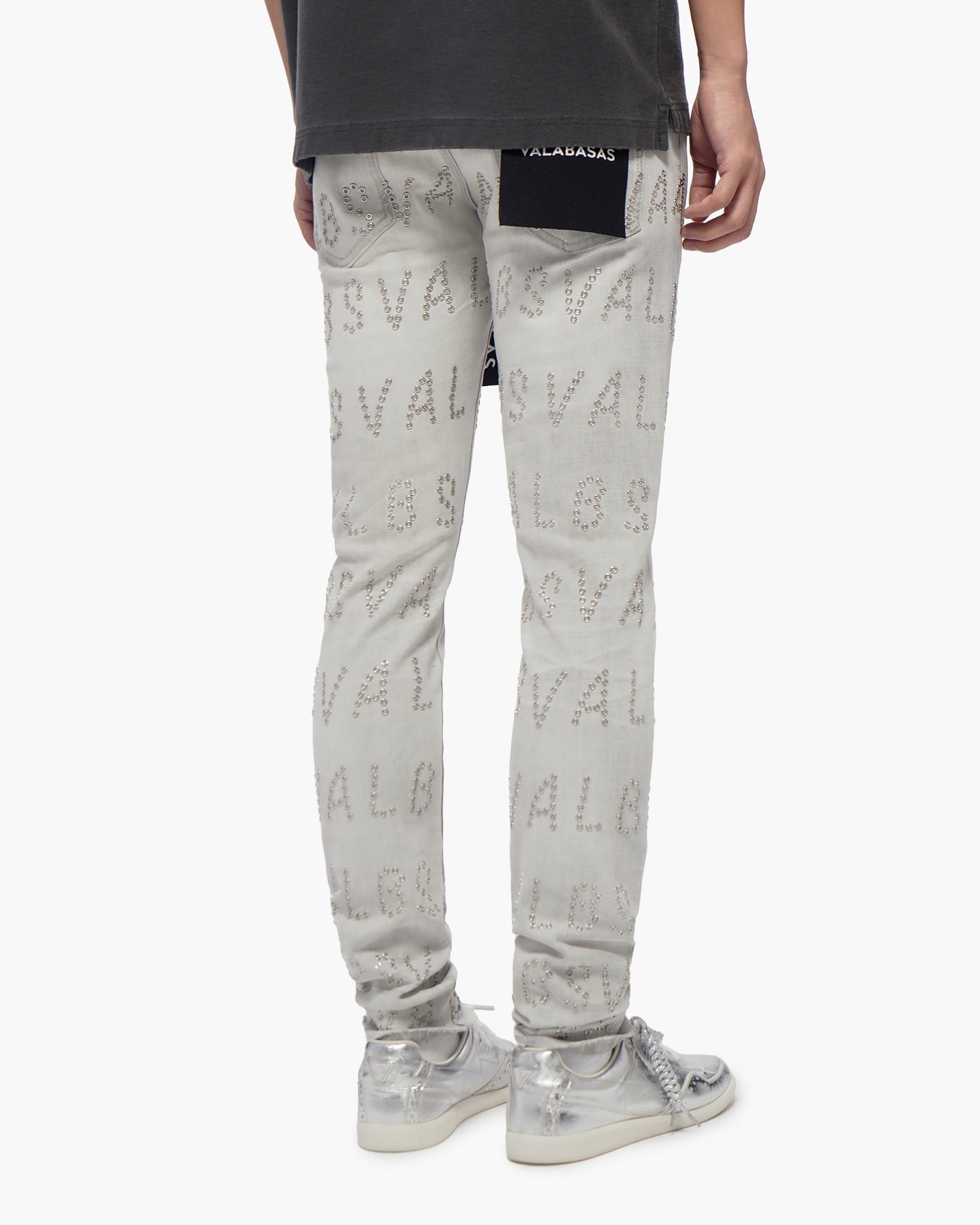 Velaris Snow Grey Skinny Jeans