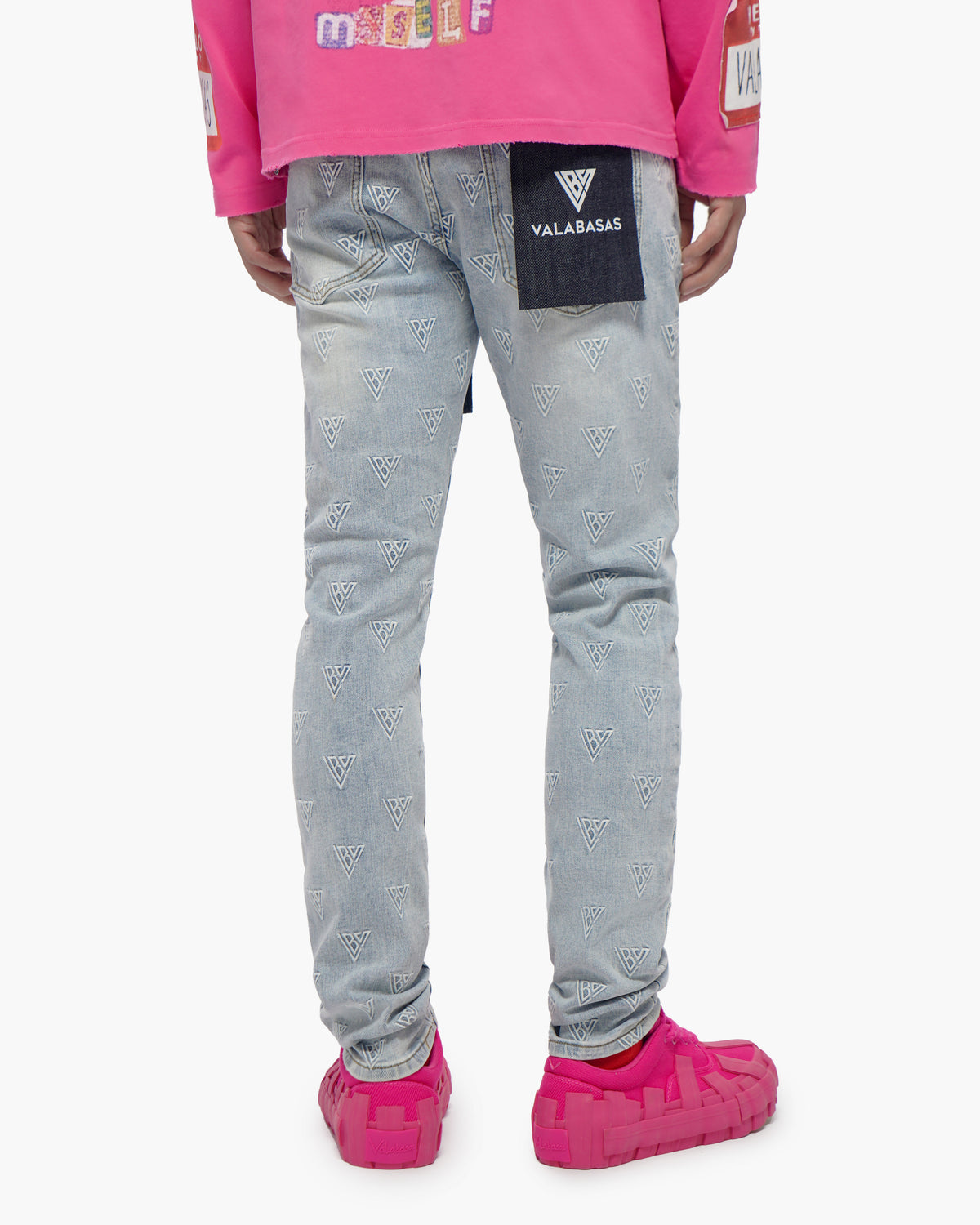 Caelune Light Blue Skinny Jeans