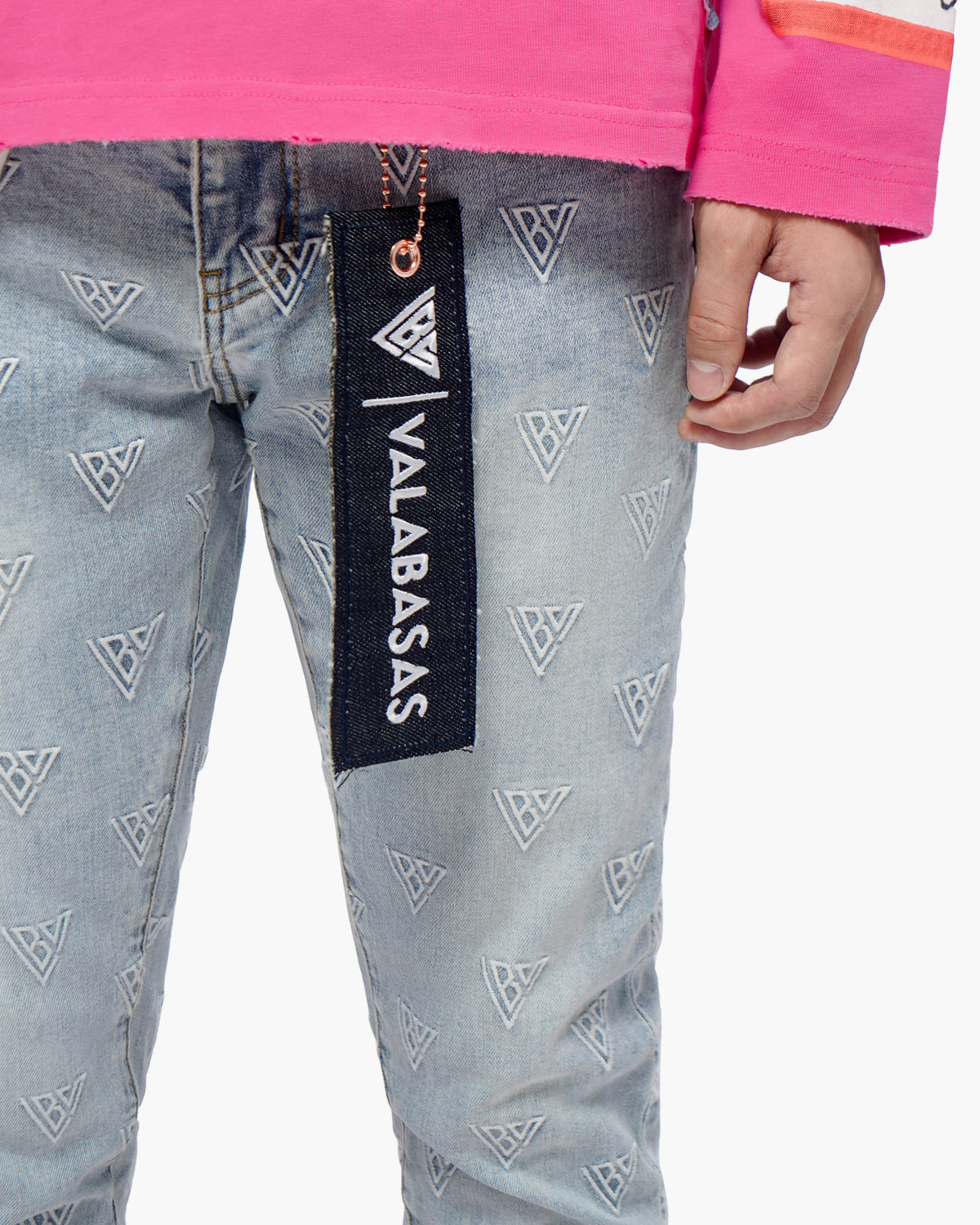 Caelune Light Blue Skinny Jeans