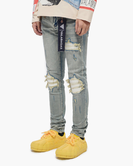 Solmere Light Blue Skinny Jeans