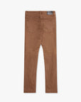 "RUNNER" BROWN SKINNY DENIM