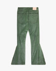 "RUNNER" GREEN SKINNY DENIM