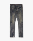 "RUNNER" VINTAGE DIRTY BLUE SKINNY DENIM