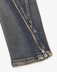 "RUNNER" VINTAGE DIRTY BLUE SKINNY DENIM