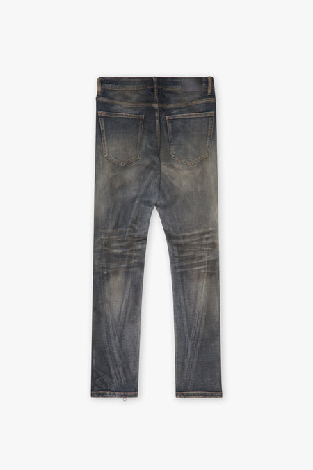 "RUNNER" VINTAGE DIRTY BLUE SKINNY DENIM