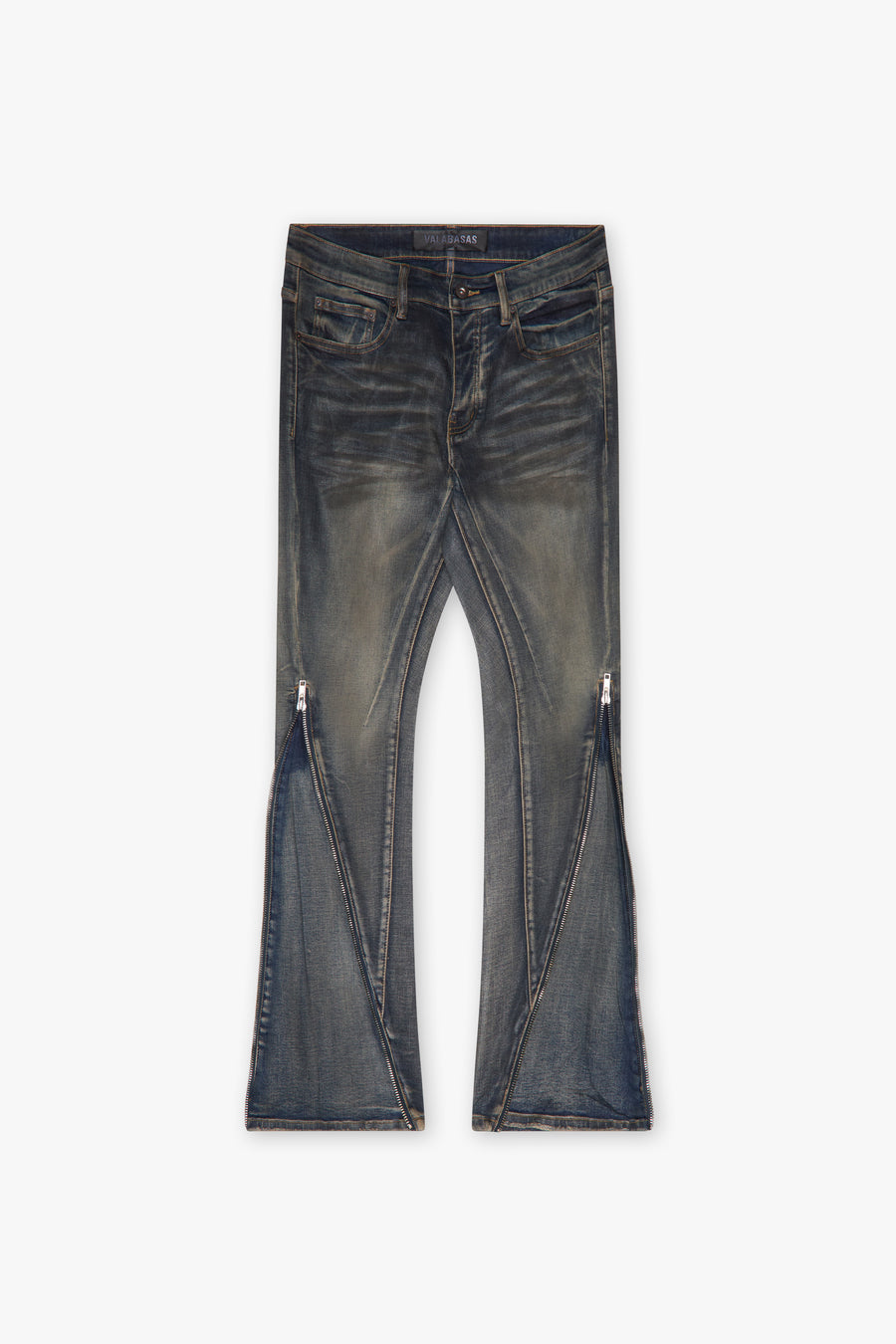 "RUNNER" VINTAGE DIRTY BLUE SKINNY DENIM