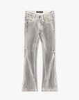 "RUNNER" WHITE GREY SKINNY JEAN