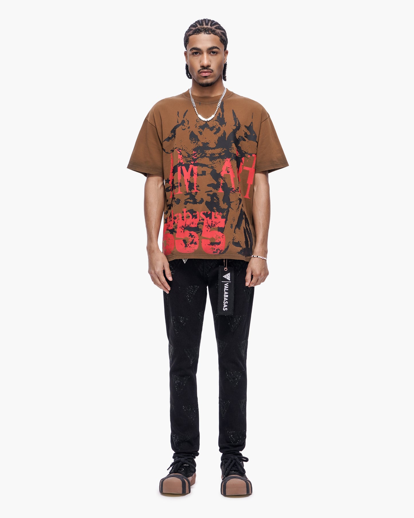 Scatter Skinny Jet Black Jeans