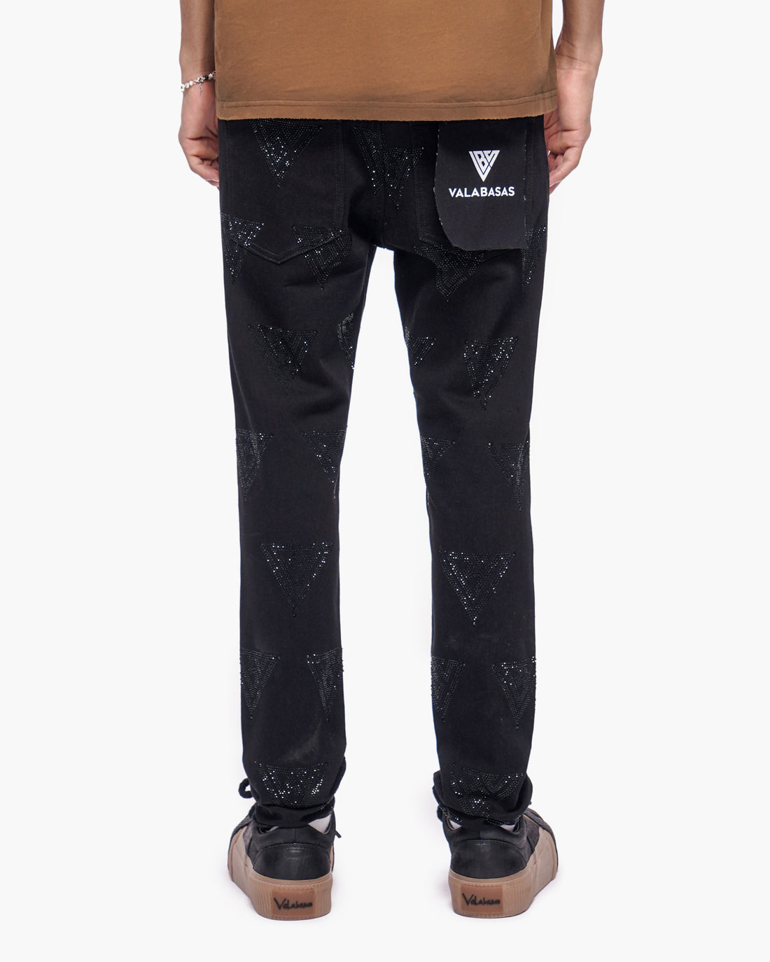 Scatter Skinny Jet Black Jeans