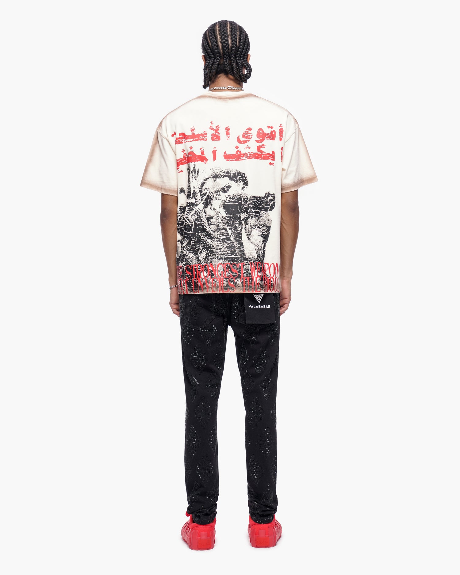Gather Skinny Black Jeans