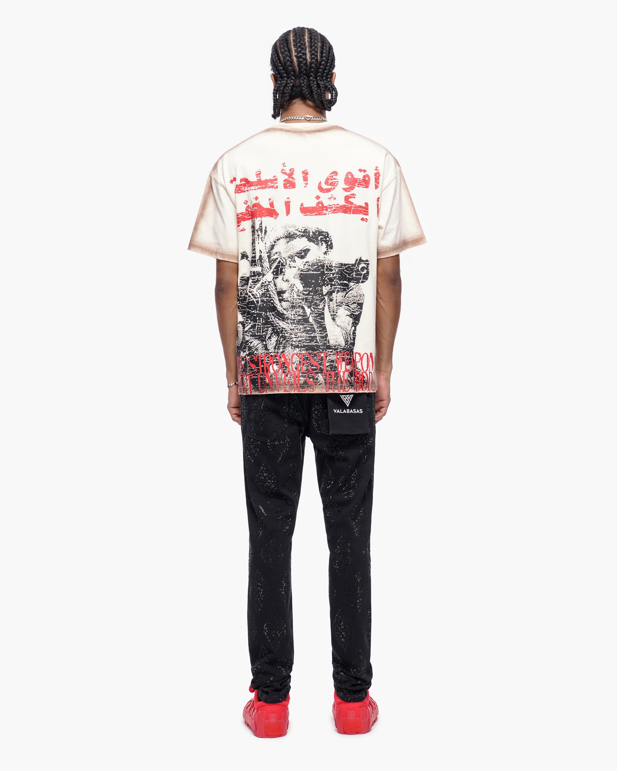 Gather Skinny Black Jeans