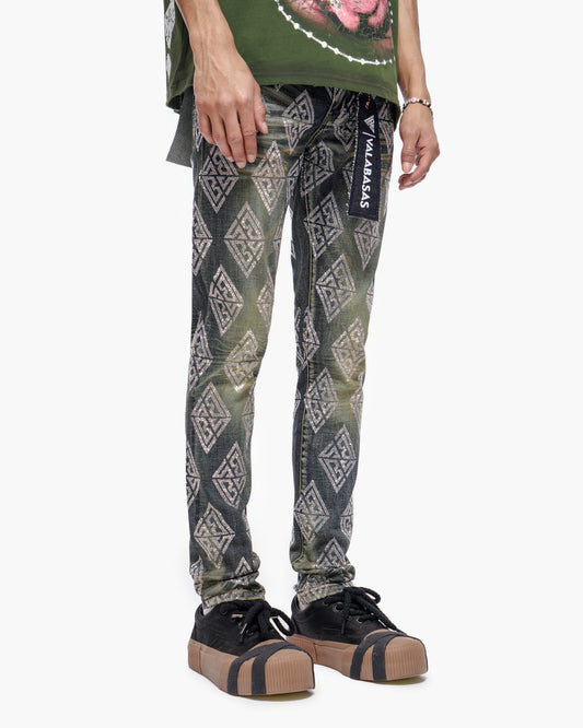 Gather Skinny Dark Blue Wash Jeans