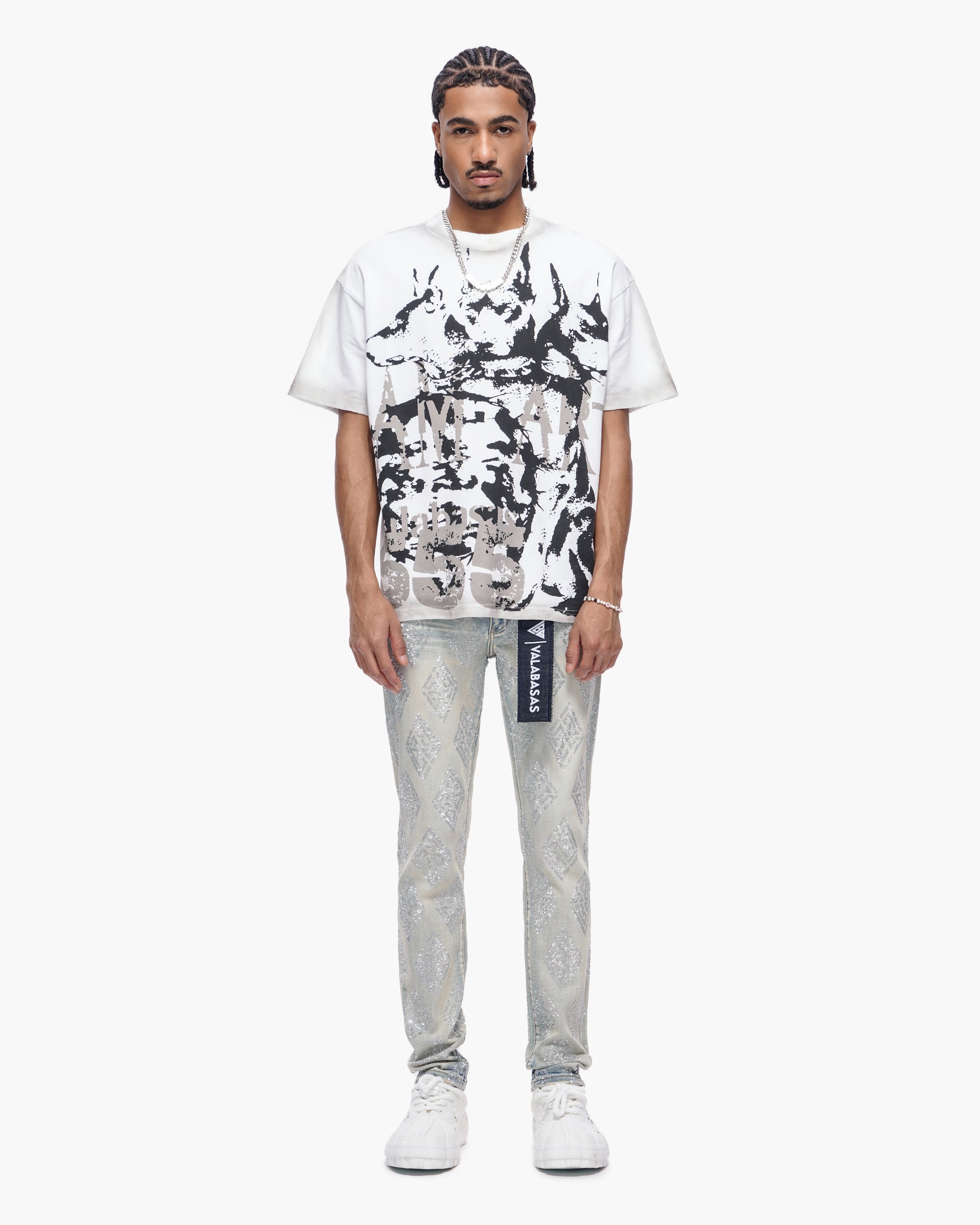 Gather Skinny Light Blue Wash Jeans