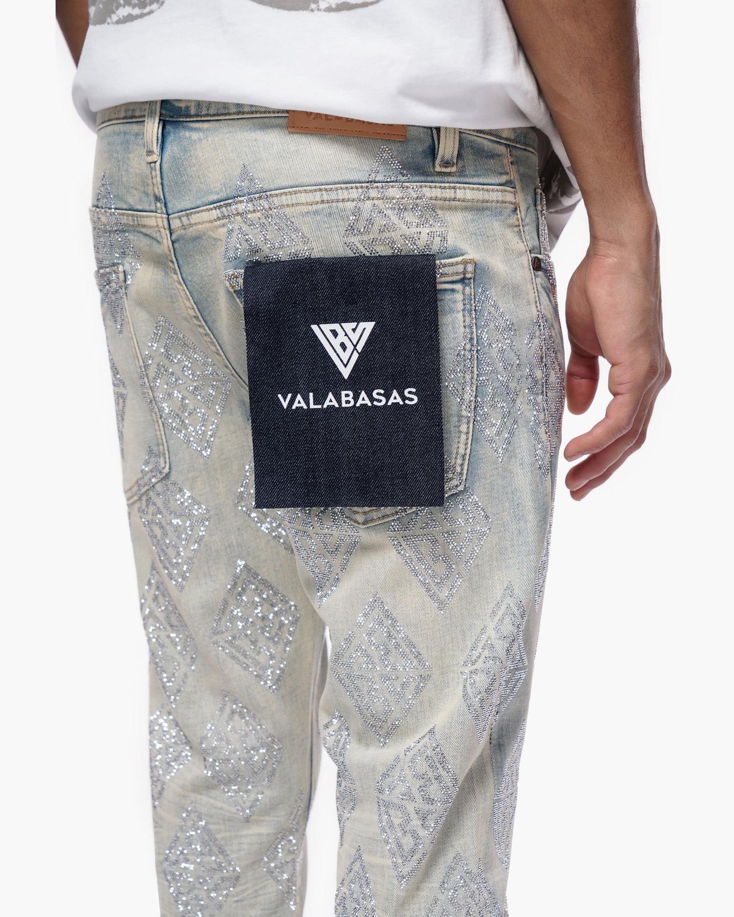 Gather Skinny Light Blue Wash Jeans