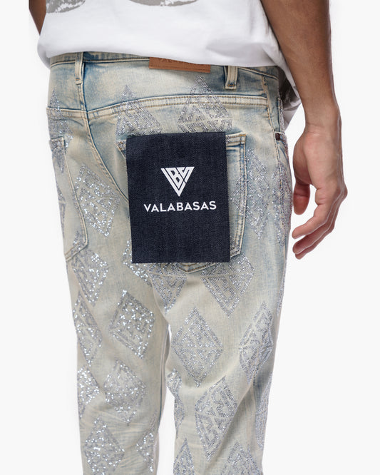 Gather Skinny Light Blue Wash Jeans