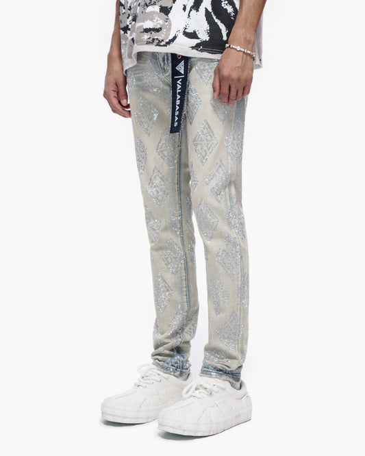 Gather Skinny Light Blue Wash Jeans