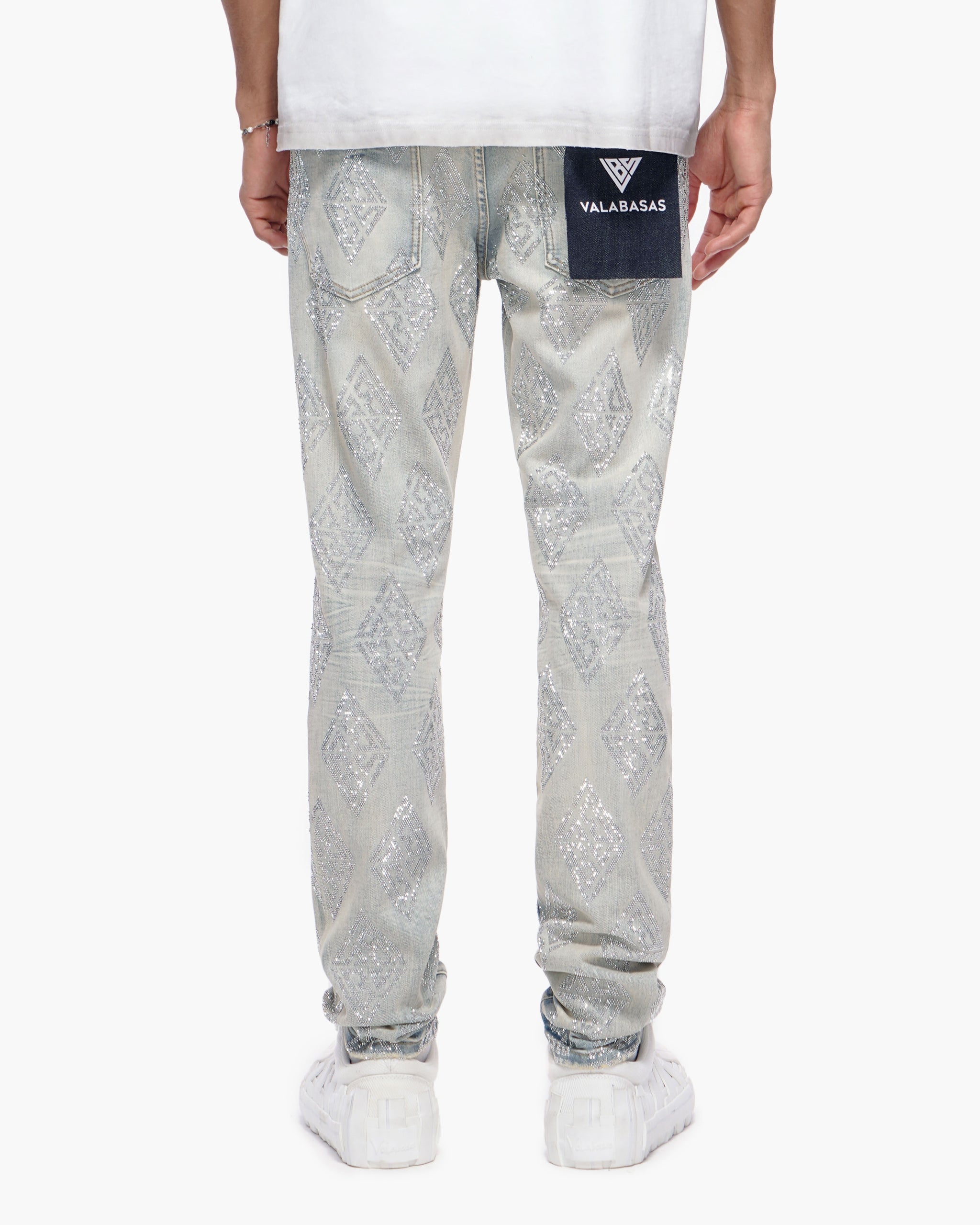 Gather Skinny Light Blue Wash Jeans