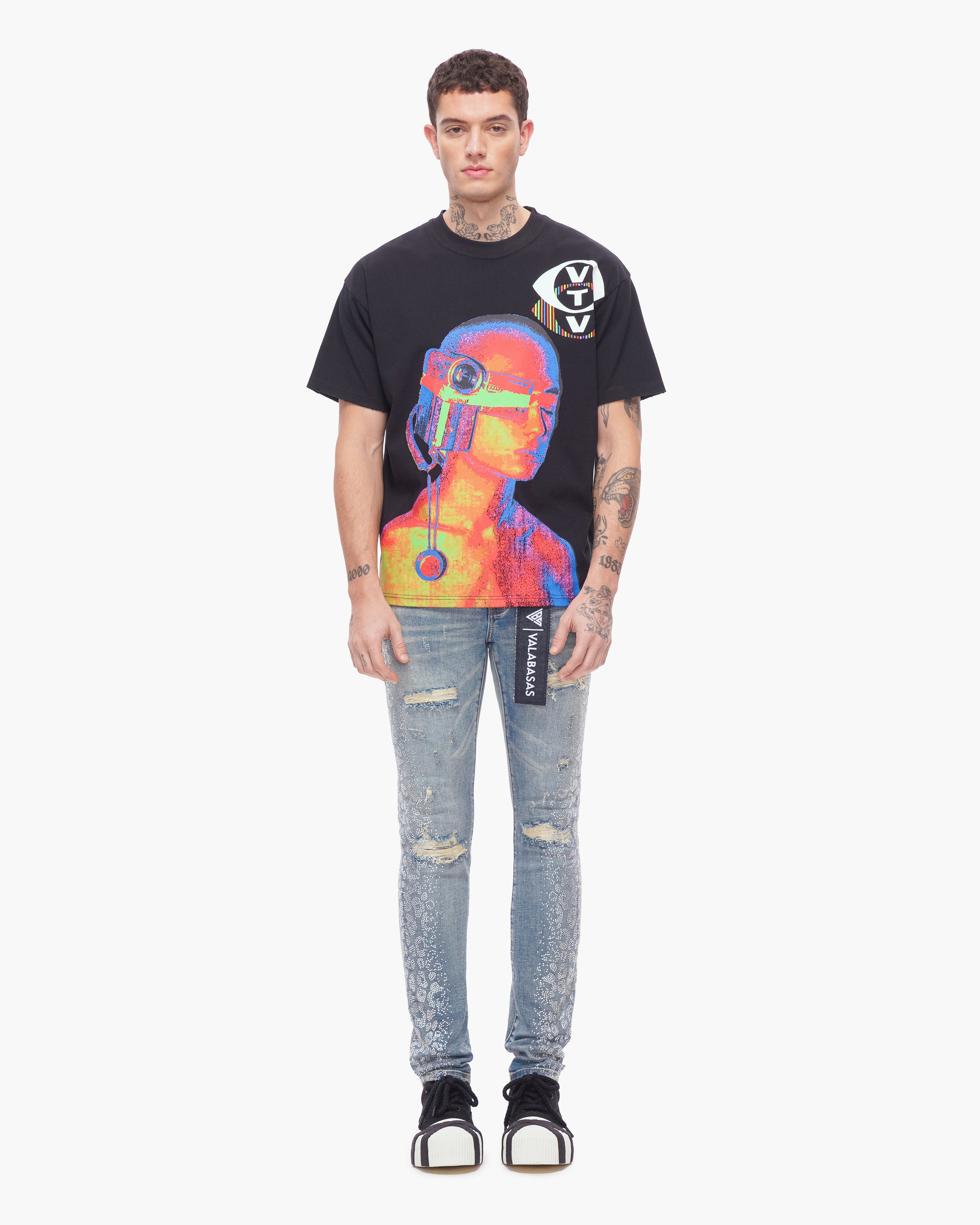 Bengal Skinny Blue Washed Jeans