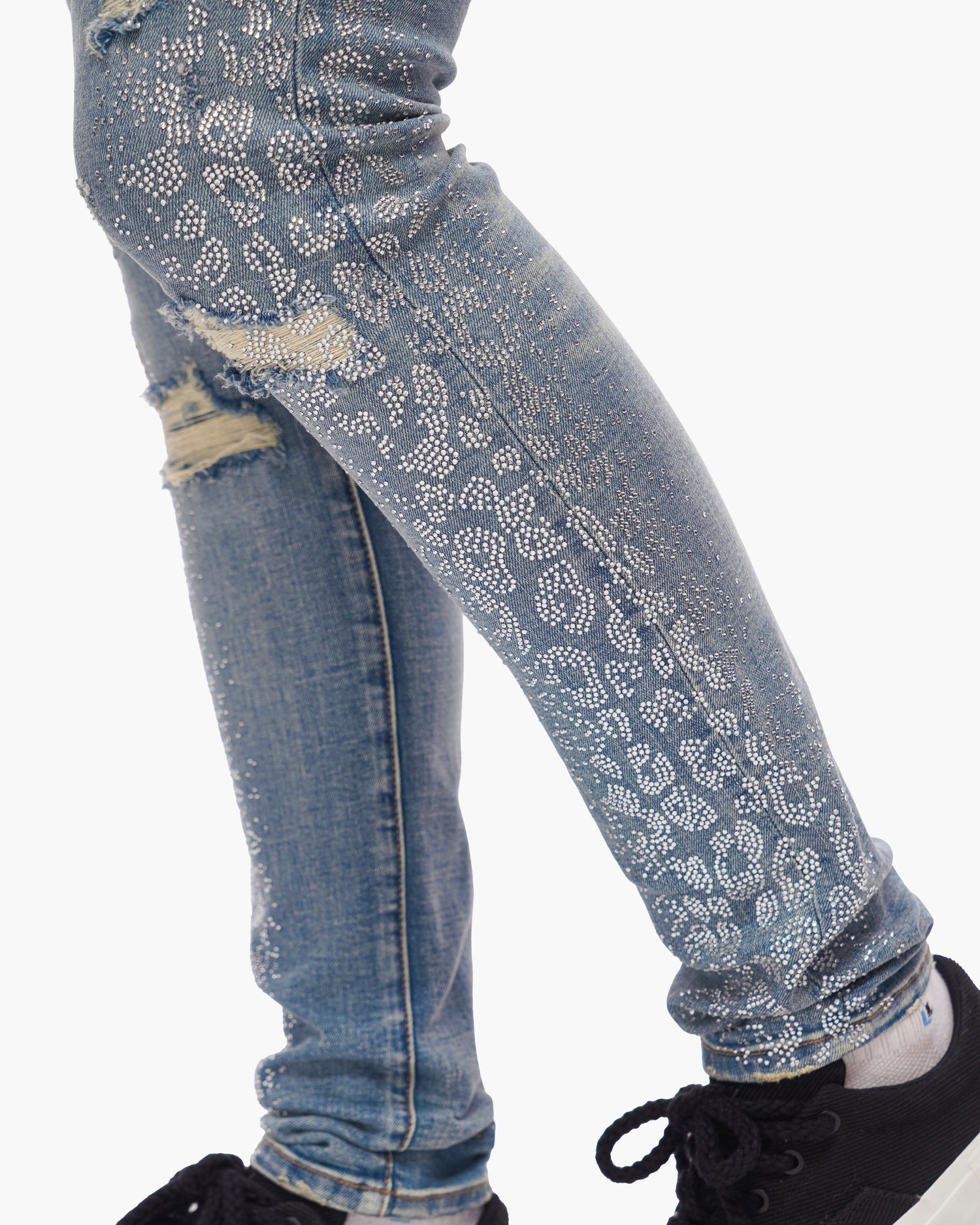 Bengal Skinny Blue Washed Jeans