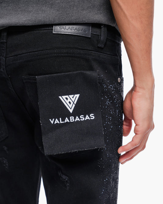Bengal Skinny Jet Black Jeans
