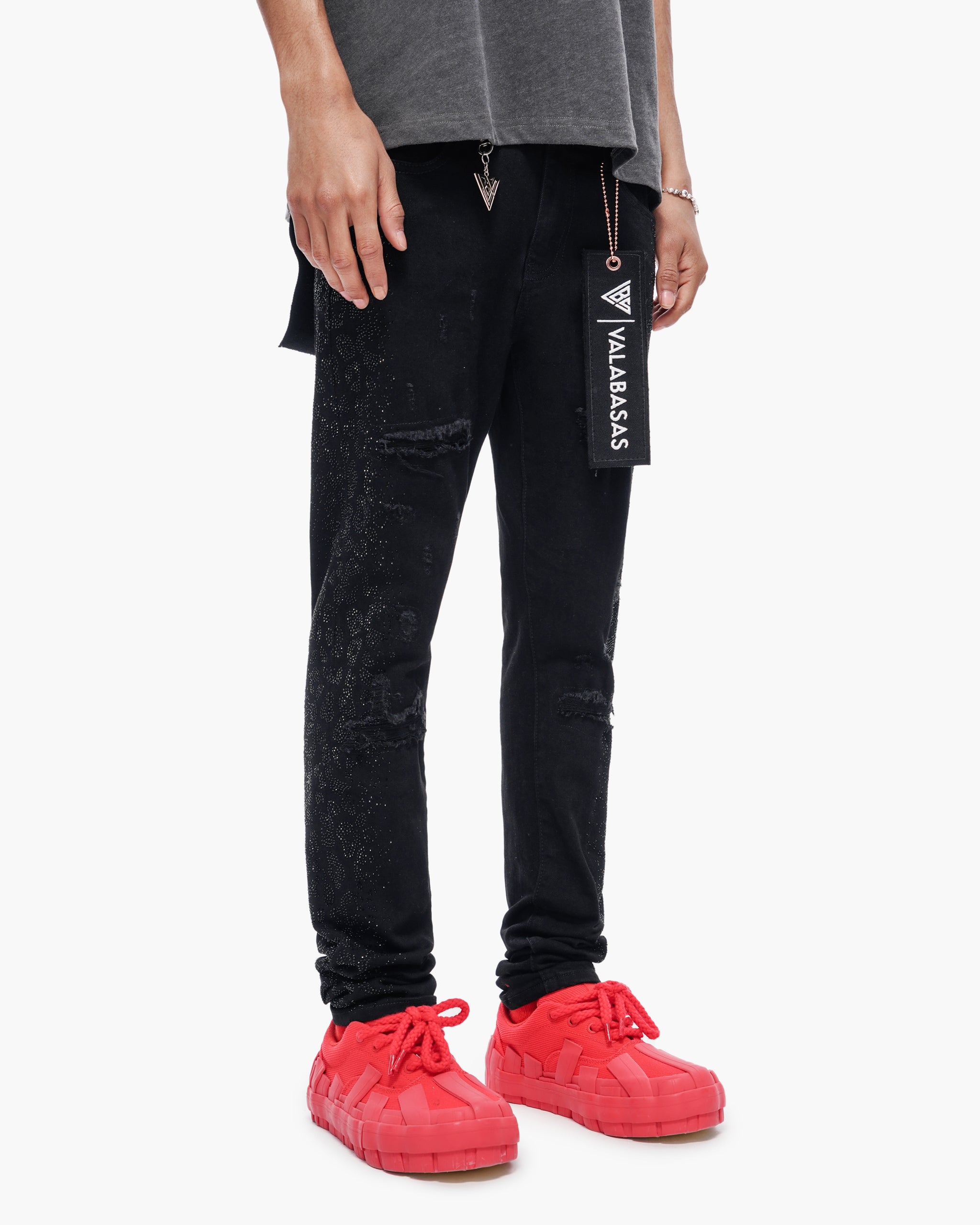 Bengal Skinny Jet Black Jeans