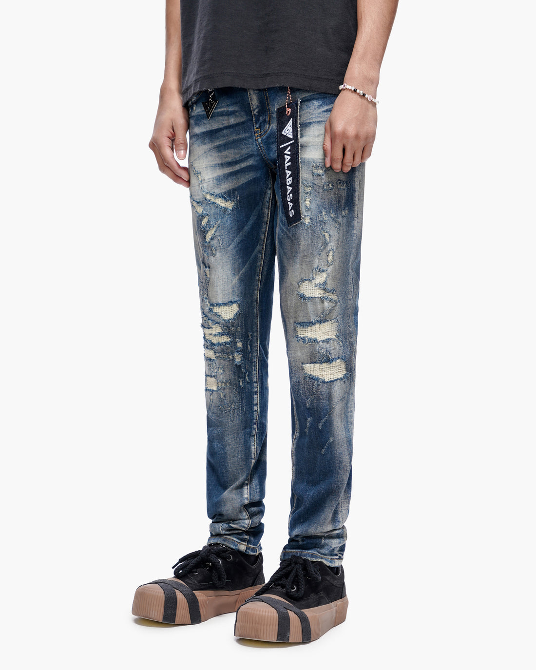 Leader Dark Blue Wash Skinny