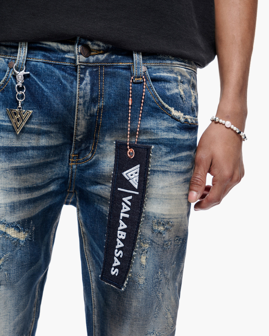 Leader Dark Blue Wash Skinny