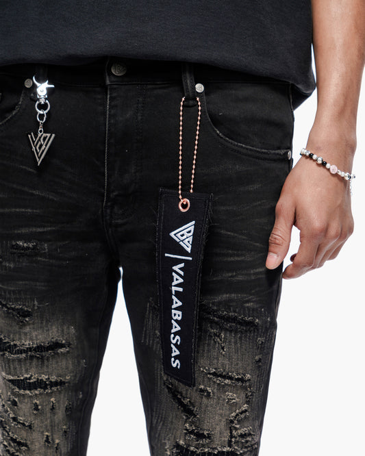 Repair Black Wash Skinny