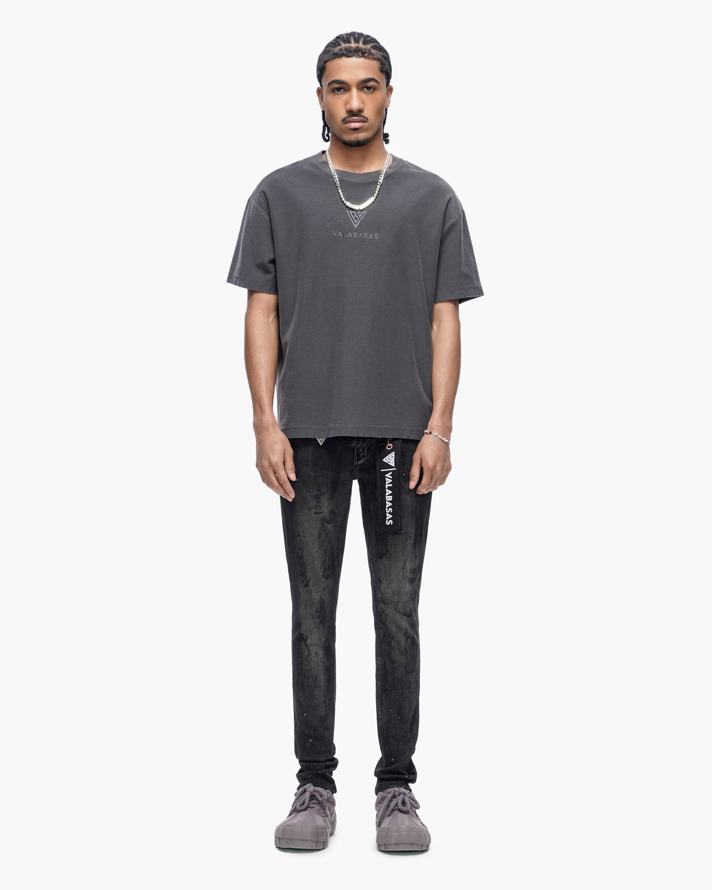 Cumilo Skinny Black Wash Jeans