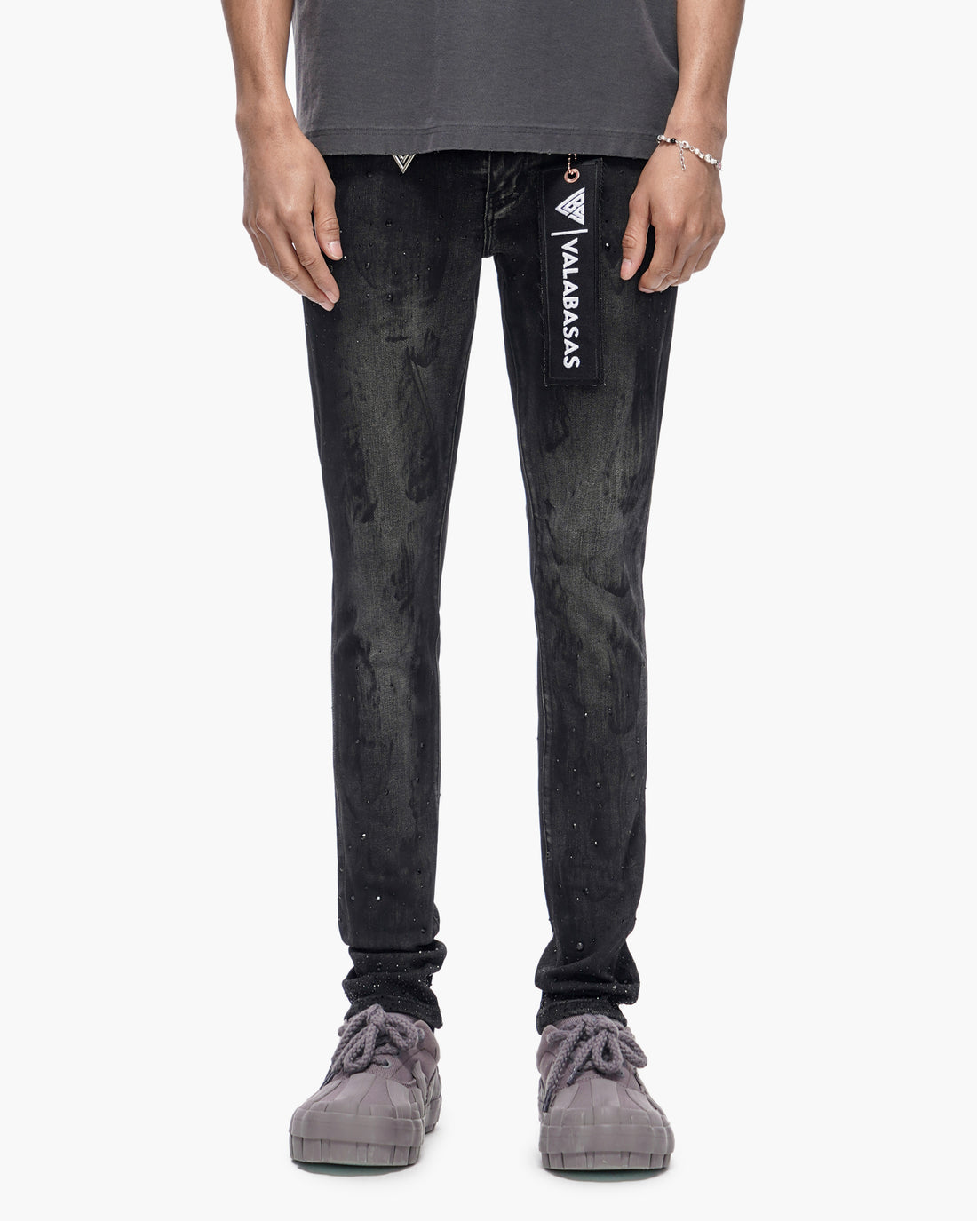 Cumilo Skinny Black Wash Jeans