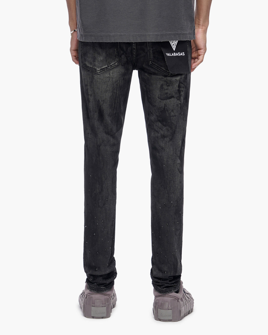 Cumilo Skinny Black Wash Jeans