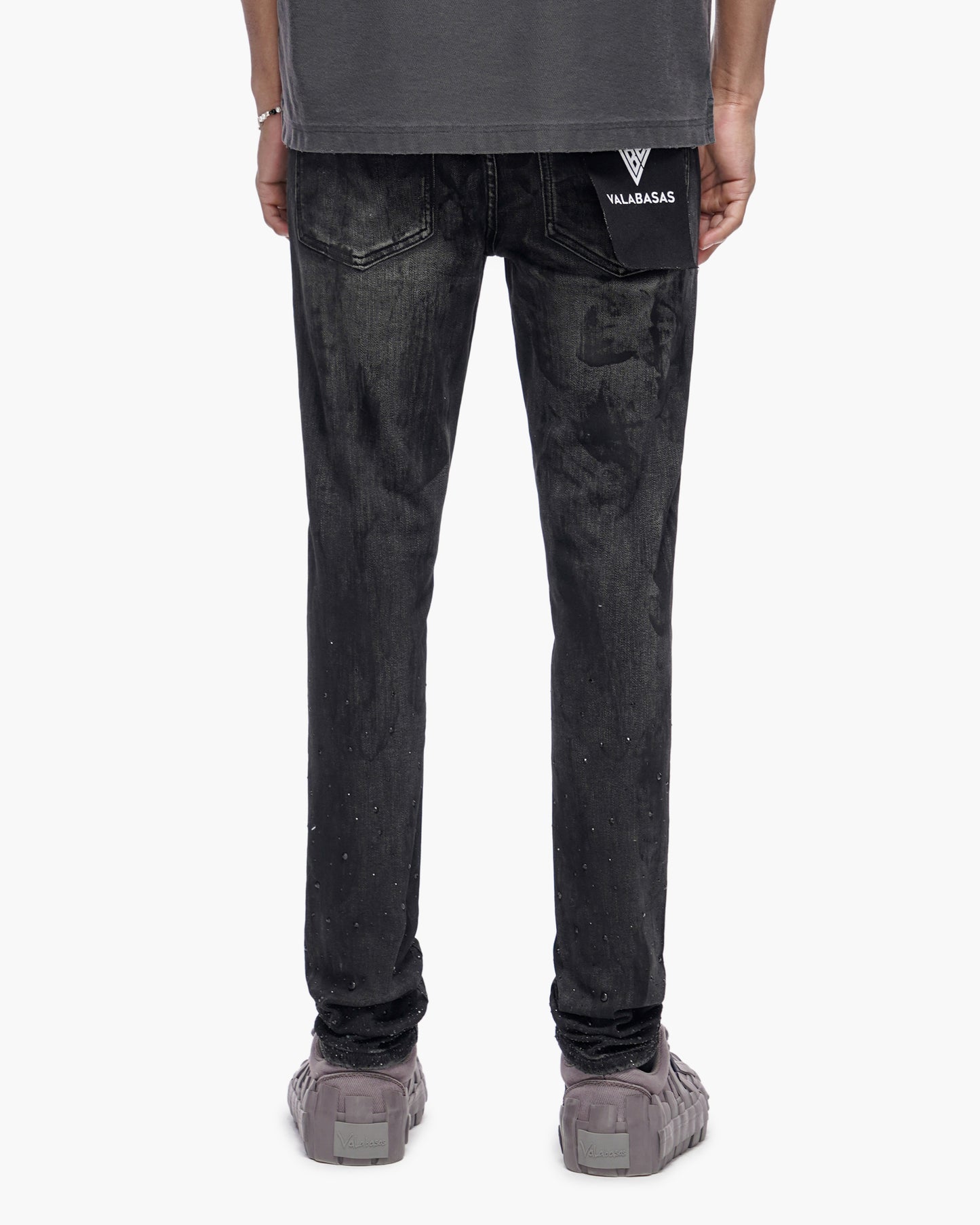 Cumilo Skinny Black Wash Jeans