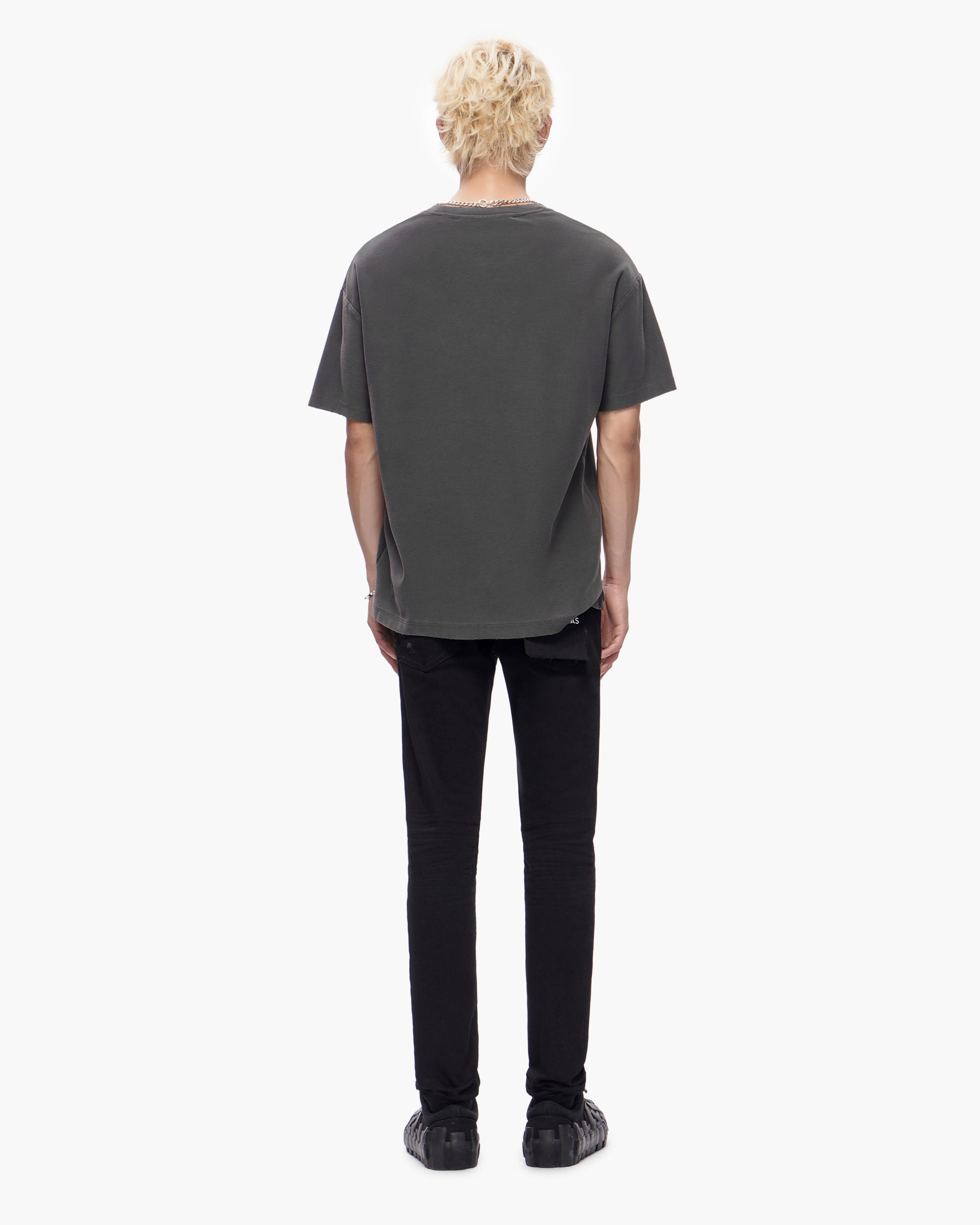 Scimitar Black Skinny Jeans