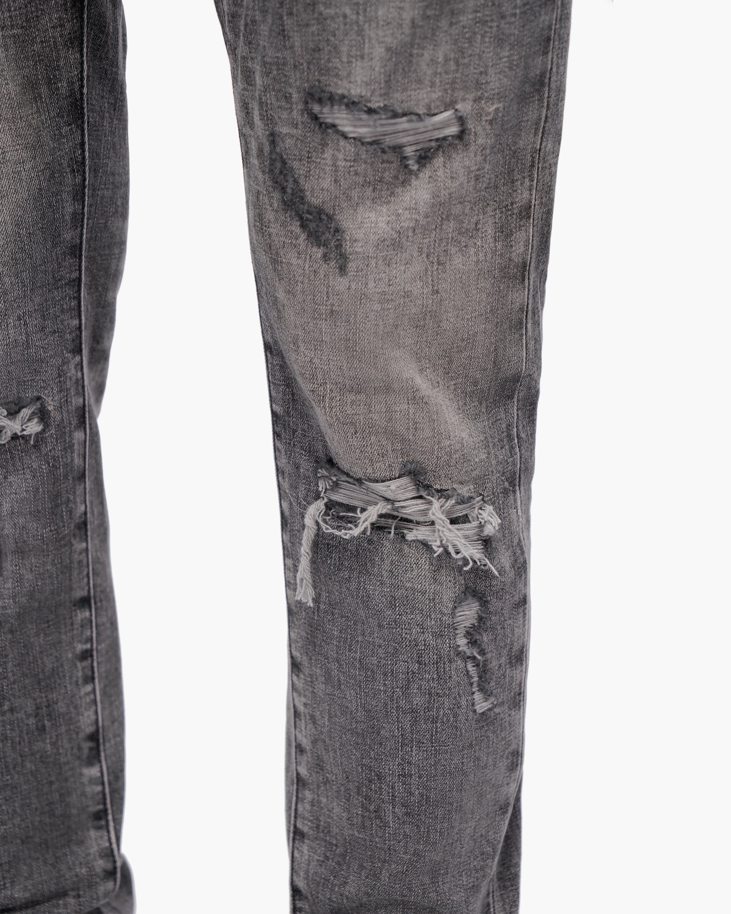 Scimitar Grey Wash Skinny Jeans
