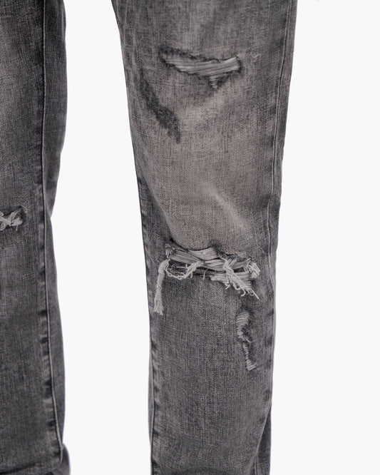 Scimitar Grey Wash Skinny Jeans