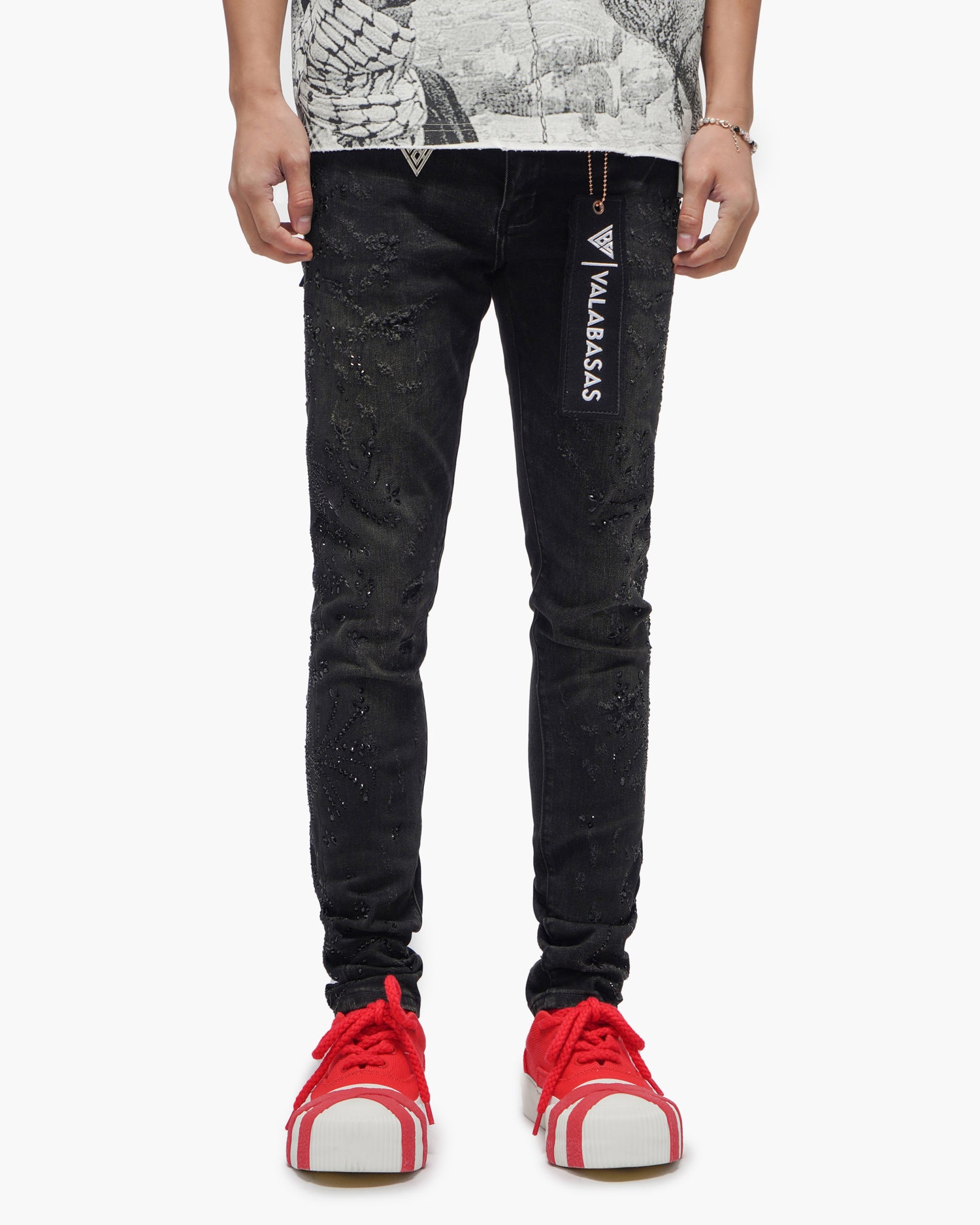 Form Black Wash Skinny Jeans