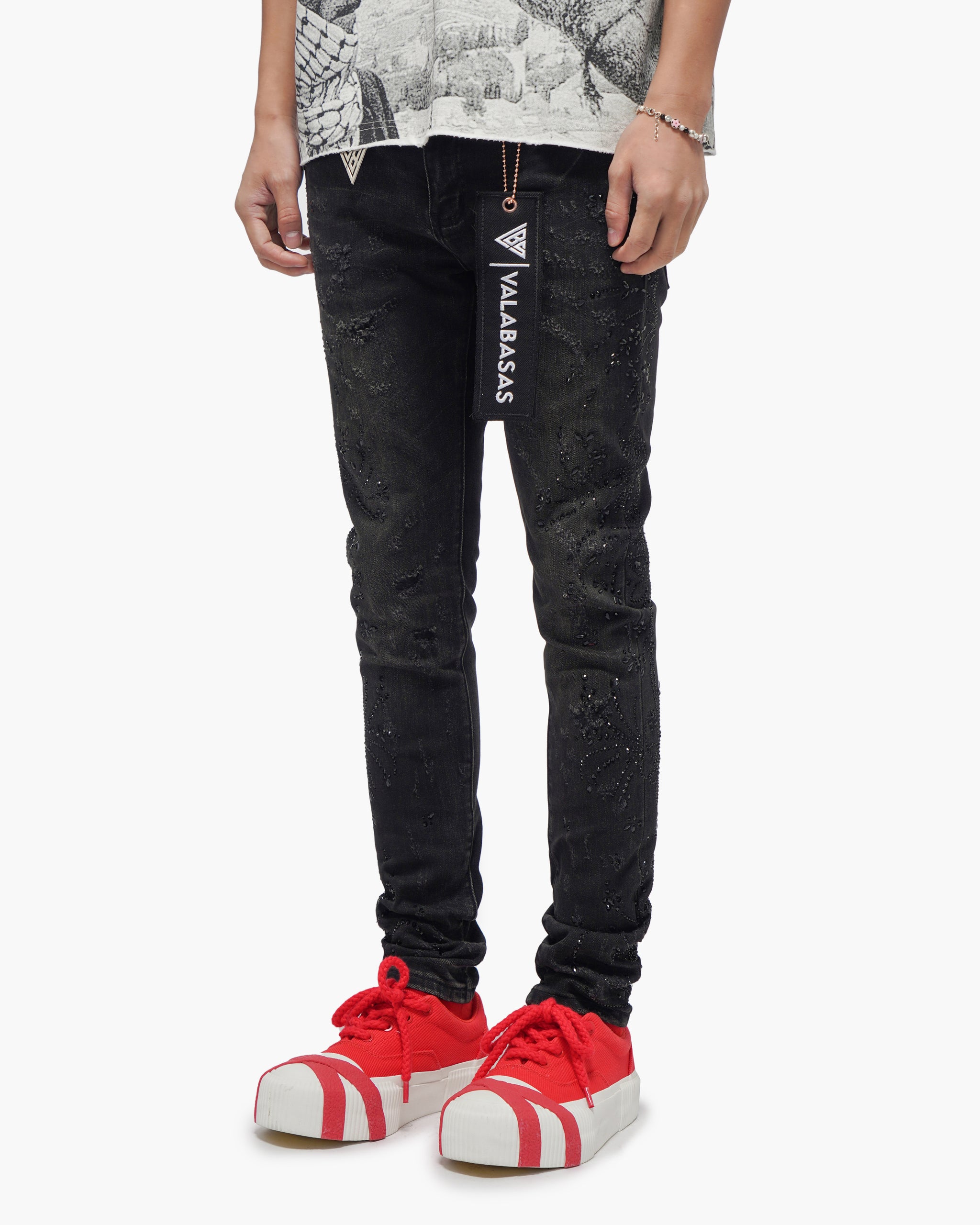 Form Black Wash Skinny Jeans