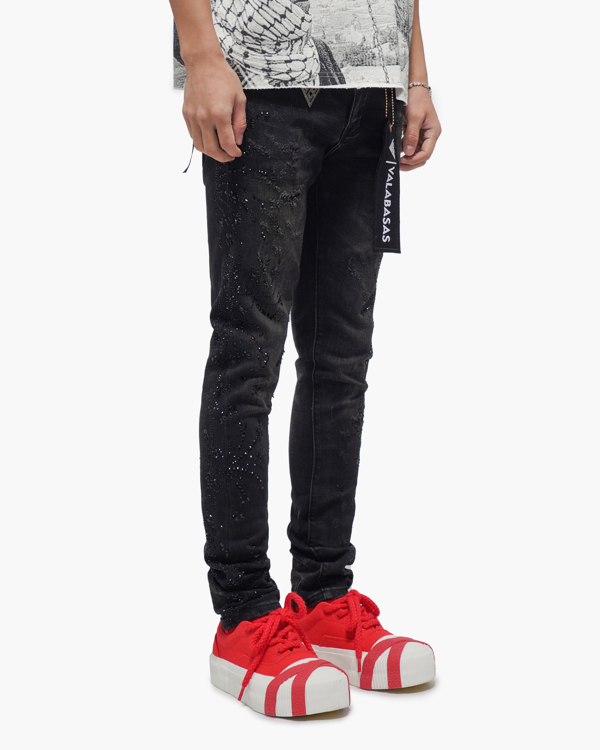 Form Black Wash Skinny Jeans
