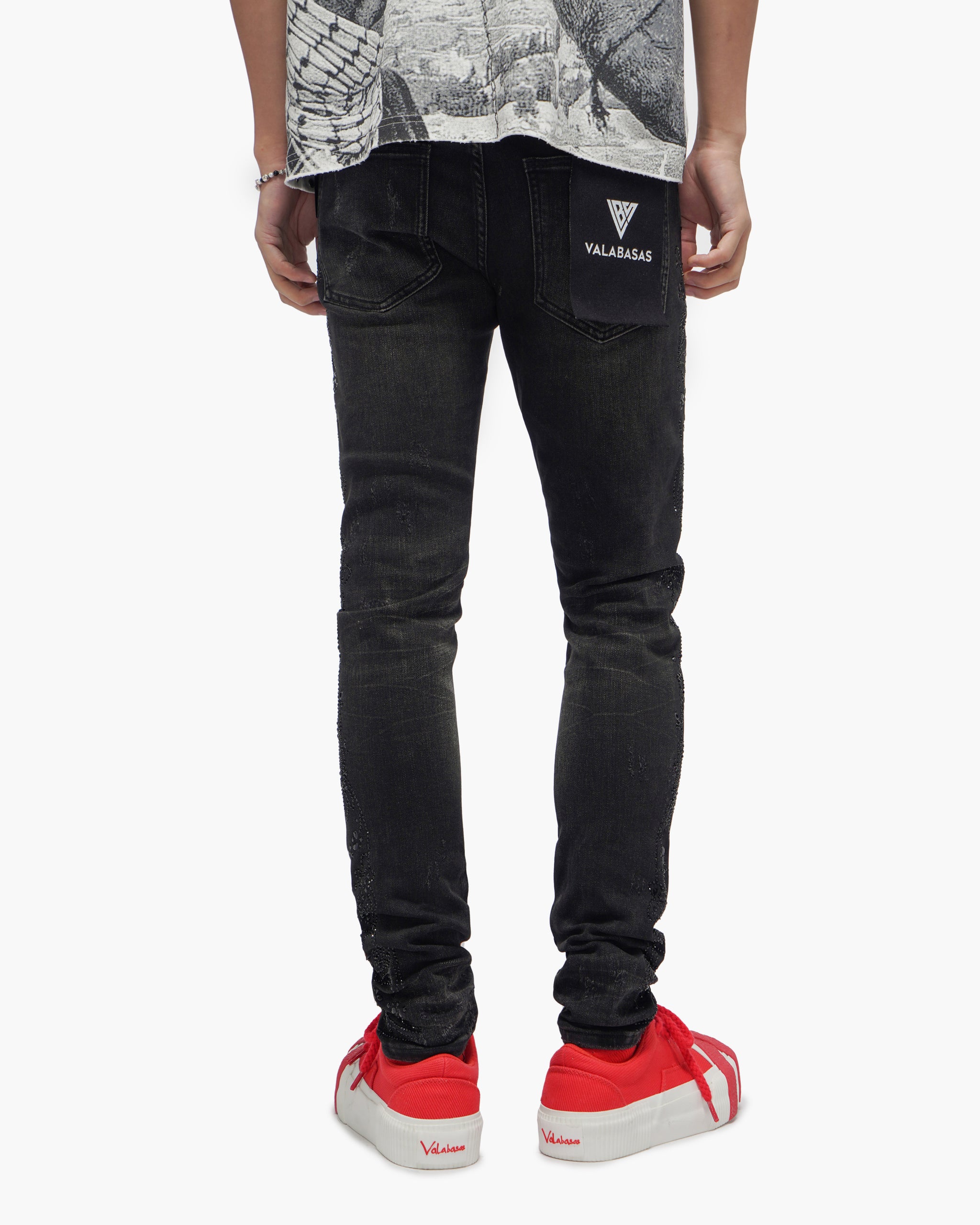 Form Black Wash Skinny Jeans