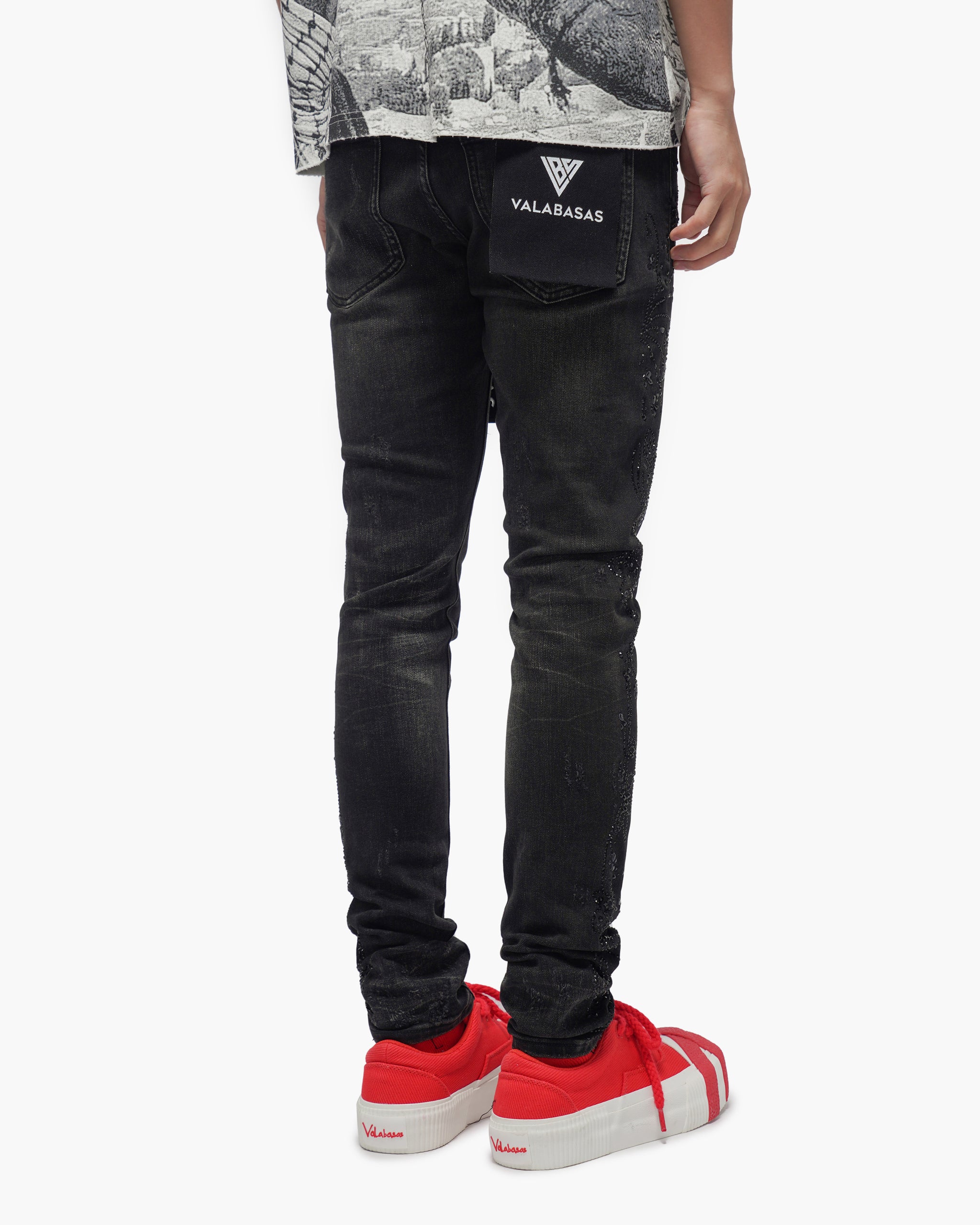 Form Black Wash Skinny Jeans