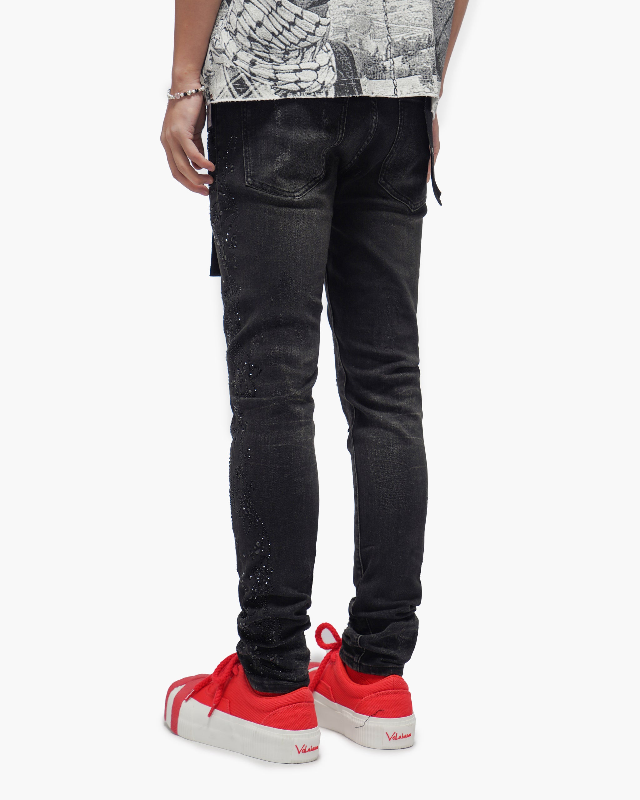 Form Black Wash Skinny Jeans