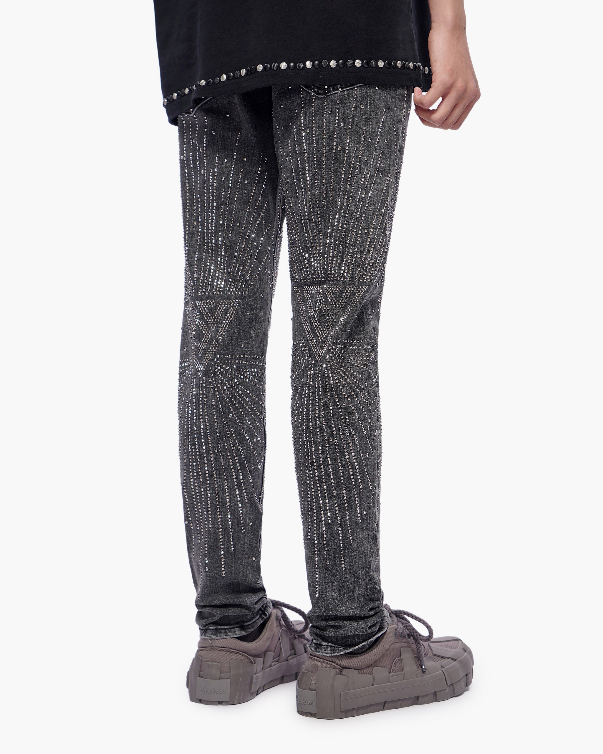 Brixton Skinny Grey Wash