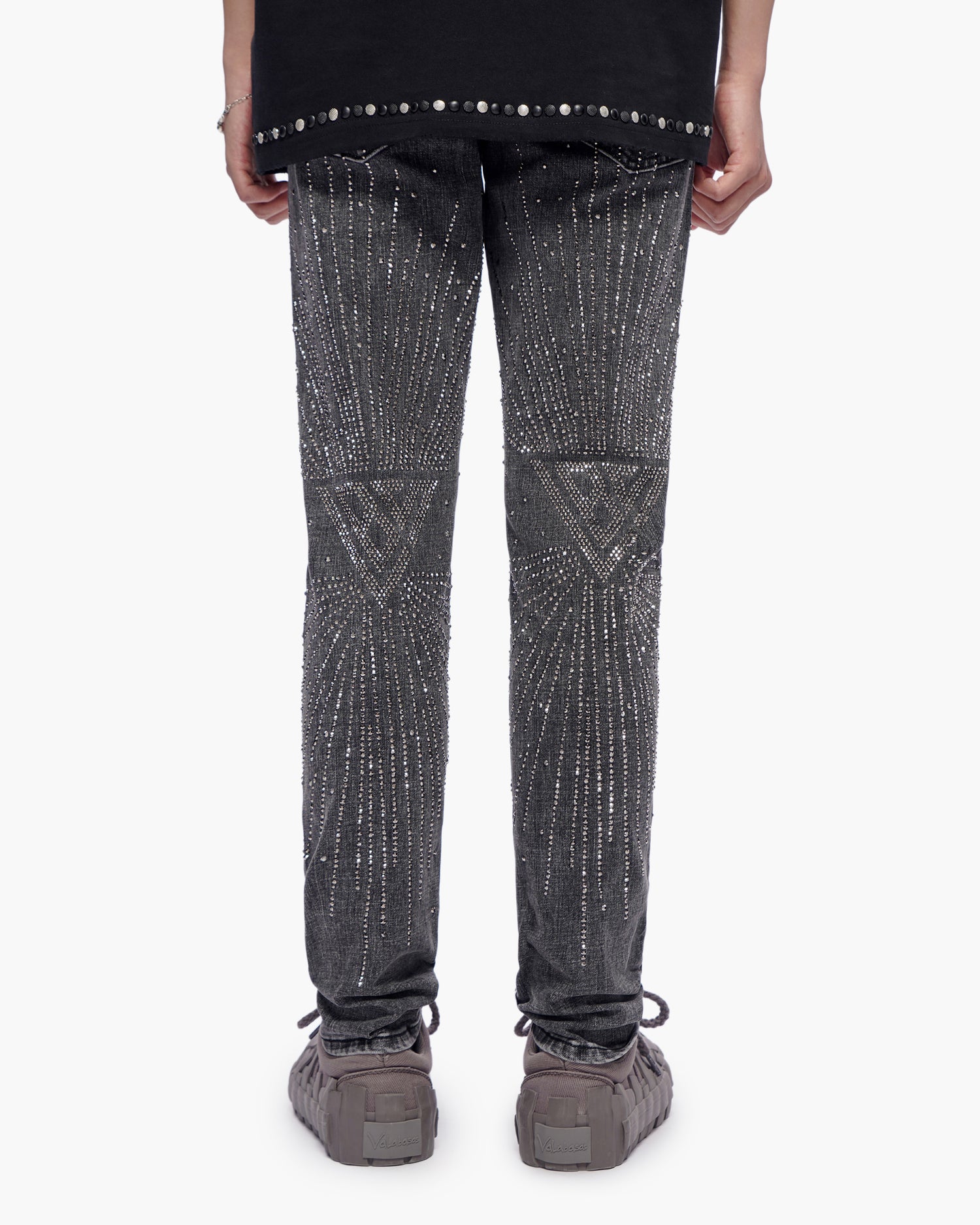 Brixton Skinny Grey Wash
