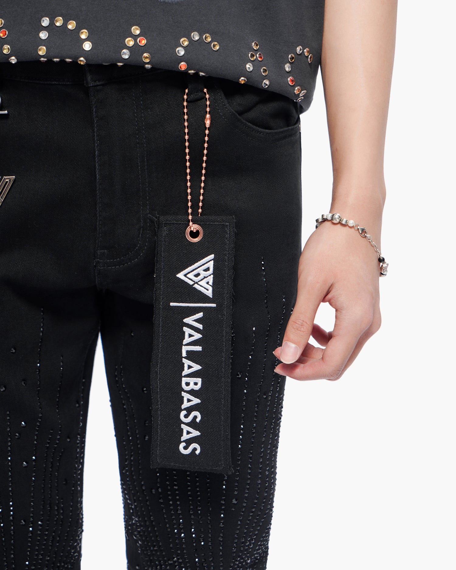 Calder Skinny Black Wash