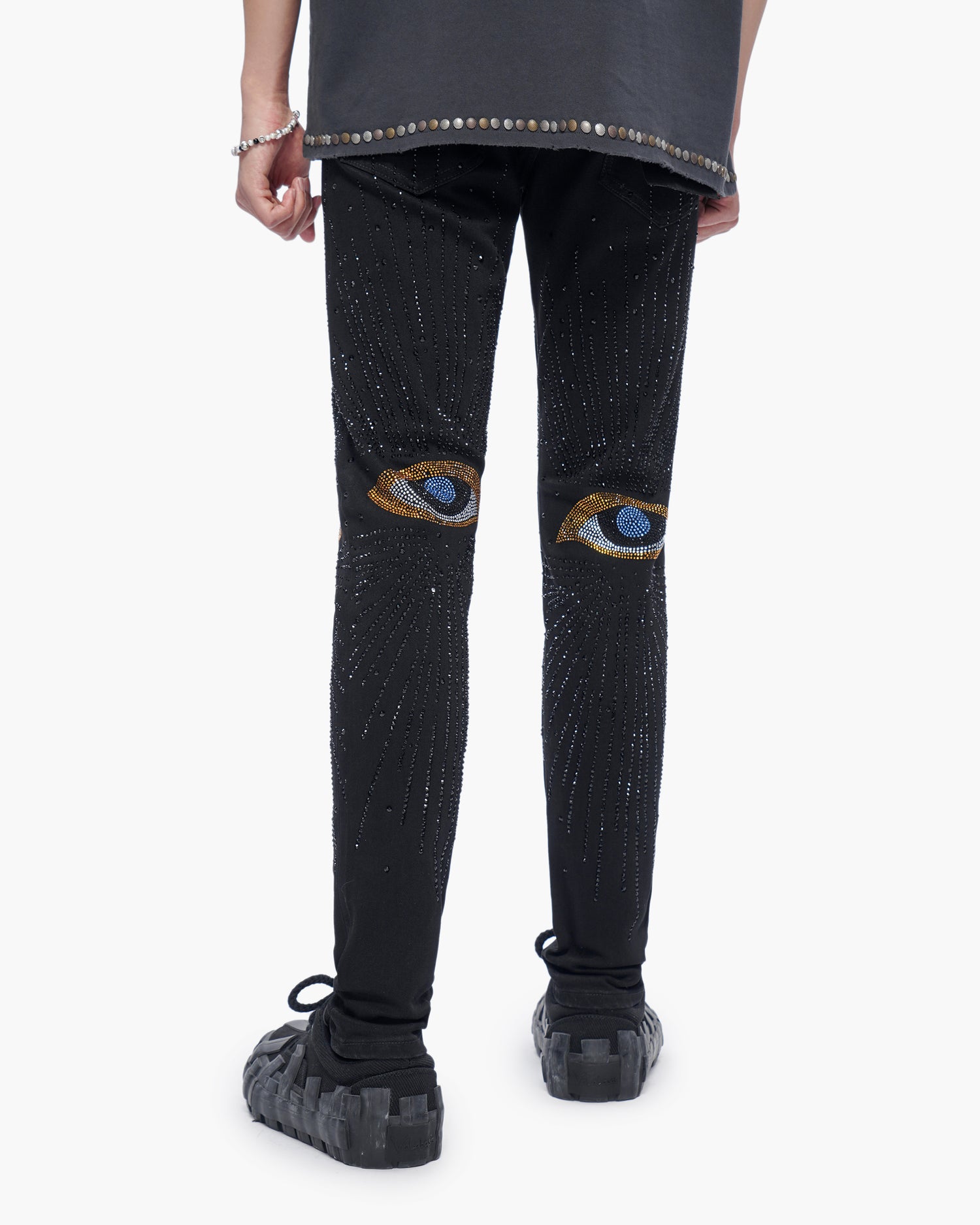 Calder Skinny Black Wash
